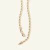 Thumbnail Image 1 of 10K Hollow Gold Rope Chain - 18"