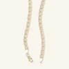 Thumbnail Image 1 of Made in Italy 080 Gauge Mariner Chain Necklace in 10K Hollow Gold - 20"