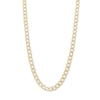 Thumbnail Image 0 of 100 Gauge Curb Chain Necklace in 10K Hollow Gold - 26"