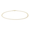 Thumbnail Image 0 of 10K Hollow Gold Curb Chain Anklet