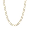 Thumbnail Image 0 of Made in Italy 150 Gauge Curb Chain Necklace in 14K Hollow Gold - 26"