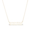 Thumbnail Image 0 of Diamond Accent "mama" Necklace in 10K Gold