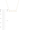 Thumbnail Image 1 of Diamond Accent "mama" Necklace in 10K Gold