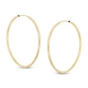 Thumbnail Image 0 of 38mm Continuous Tube Hoop Earrings in 10K Gold