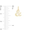 Thumbnail Image 1 of Cubic Zirconia "&" Symbol Necklace Charm in 10K Gold