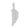 Thumbnail Image 0 of Cubic Zirconia Angel Wing Necklace Charm in Solid Sterling Silver