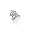 Thumbnail Image 1 of Cubic Zirconia Linear Snake Ring in Sterling Silver