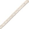 Thumbnail Image 0 of Made in Italy Emerald-Cut Cubic Zirconia Mesh Bracelet in 10K Gold -7.5"