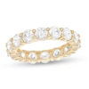 Thumbnail Image 0 of 4mm Cubic Zirconia Eternity Band in 10K Gold