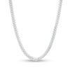 Thumbnail Image 0 of 150 Gauge Miami Cuban Curb Chain Necklace in Sterling Silver - 30"
