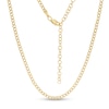 Thumbnail Image 0 of 060 Gauge Cuban Curb Chain Choker Necklace in 10K Gold - 16"