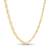 Thumbnail Image 0 of 4.1mm Fancy Chain Necklace in 10K Gold Bonded Sterling Silver - 22"