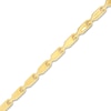 Thumbnail Image 0 of Fancy Chain Bracelet in 10K Gold Bonded Sterling Silver - 8.5"