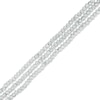 Thumbnail Image 0 of Diamond-Cut Beaded Triple Strand Bracelet in Sterling Silver - 8.25"