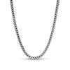 Thumbnail Image 0 of 430 Gauge Oxidized Foxtail Chain Necklace in Sterling Silver - 26"