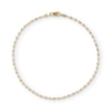 Thumbnail Image 1 of 030 Gauge Dorica Singapore Chain Anklet in 10K Solid Gold - 10"