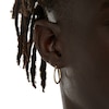 Thumbnail Image 3 of 20mm Diamond-Cut Hoop Earrings in 14K Tube Hollow Gold