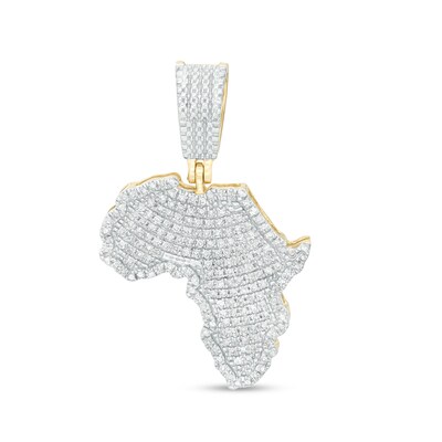 1/4 CT. T.W. Diamond Africa Charm in 10K Gold | View All Jewelry ...