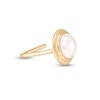 Thumbnail Image 0 of 024 Gauge Lab-Created Mother-of-Pearl Nose Stud in 10K Gold