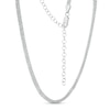 Thumbnail Image 0 of Made in Italy 035 Gauge Solid Bismark Chain Choker Necklace in Sterling Silver - 16"