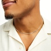 Thumbnail Image 1 of Made in Italy 030 Gauge Herringbone Chain Necklace in Solid Sterling Silver - 18"
