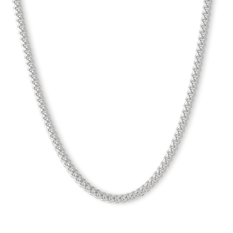 Made in Italy 100 Gauge Cuban Curb Chain Necklace in Solid Sterling Silver - 20"