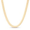 Thumbnail Image 0 of 160 Gauge Semi-Solid Cuban Curb Chain Necklace in 10K Gold - 22"