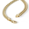 Thumbnail Image 1 of Made in Italy 6.15mm Cuban Curb Chain Bracelet in 10K Semi-Solid Gold - 8.5"