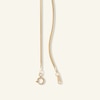 Thumbnail Image 1 of Made in Italy 1.35mm Herringbone Chain Necklace in 10K Solid Gold - 18"