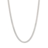 Thumbnail Image 0 of Made in Italy 080 Gauge Curb Chain Necklace in Solid Sterling Silver - 20"