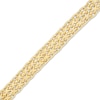 Thumbnail Image 0 of Hollow Bismark Chain Bracelet in 10K Gold - 8"