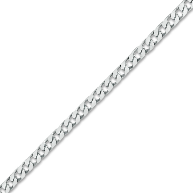 Made in Italy 120 Gauge Solid Curb Chain Bracelet in Sterling Silver - 7.5"