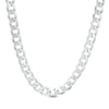 Thumbnail Image 0 of Made in Italy 200 Gauge Solid Curb Chain Necklace in Sterling Silver - 20"