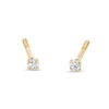 Thumbnail Image 0 of Child's 2mm Cubic Zirconia Solitaire Stud Earrings in 14K Gold