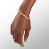 Thumbnail Image 2 of 10K Semi-Solid Gold Miami Curb Chain Bracelet Made in Italy - 7"