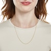 Thumbnail Image 2 of 030 Gauge Fashion Chain Necklace in 10K Hollow Gold - 20"