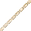 Thumbnail Image 0 of 100 Gauge Valentino Chain Bracelet in 10K Hollow Gold - 8"