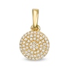 Thumbnail Image 0 of 1/6 CT. T.W. Composite Diamond Triple Frame Necklace Charm in 10K Gold