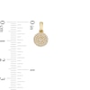 Thumbnail Image 1 of 1/6 CT. T.W. Composite Diamond Triple Frame Necklace Charm in 10K Gold