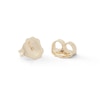 Thumbnail Image 1 of 1/5 CT. T.W. Composite Diamond Circle Stud Earrings in 10K Gold