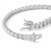 Thumbnail Image 1 of Cubic Zirconia Tennis Bracelet in Solid Sterling Silver - 8"