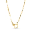 Thumbnail Image 1 of 040 Gauge Solid Mirror Chain "Y" Necklace in 10K Gold - 18"