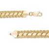 Thumbnail Image 1 of Multi-Row Hollow Rope Chain Bracelet in 10K Gold - 7.5"