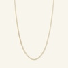 Thumbnail Image 0 of 075 Gauge Box Chain Necklace in 10K Solid Gold Bonded Sterling Silver - 16"