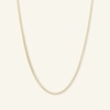 Thumbnail Image 0 of 075 Gauge Box Chain Necklace in 10K Solid Gold Bonded Sterling Silver - 18"