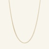 Thumbnail Image 0 of 075 Gauge Box Chain Necklace in 10K Solid Gold Bonded Sterling Silver - 20"