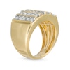Thumbnail Image 1 of 1/2 CT. T.W. Diamond Linear Five Row Ring in 10K Gold