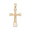 Thumbnail Image 0 of Puffed Crucifix Charm in 10K Stamp Hollow Gold