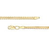 Thumbnail Image 1 of 080 Gauge Solid Cuban Curb Chain Necklace in 10K Gold - 22"