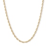 Thumbnail Image 0 of 020 Gauge Solid Rope Chain Necklace in 10K Gold - 22"